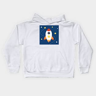 Kids spaceship Kids Hoodie